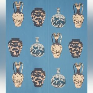 Anthropologie Milola Design Chinese Vase Wallpaper
